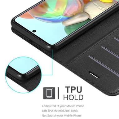 Samsung Galaxy A71 5G Deksel Etui Case (svart)