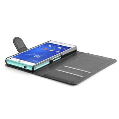 Sony Xperia Z3 COMPACT Deksel Etui Case (svart)