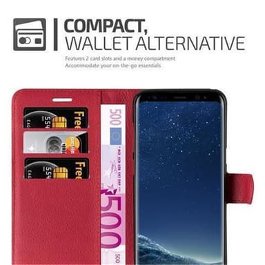 Samsung Galaxy S8 Deksel Etui Case (rød)