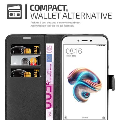 Xiaomi RedMi 5A Deksel Etui Case (svart)