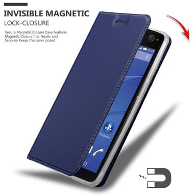 Sony Xperia C4 lommebokdeksel etui (blå)