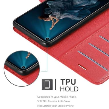 Honor 20 PRO Deksel Etui Case (rød)