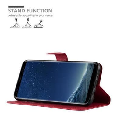 Samsung Galaxy S8 Deksel Etui Case (rød)