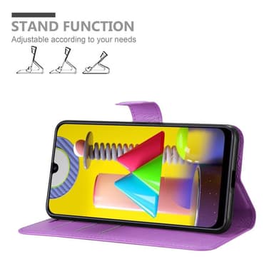 Samsung Galaxy M31 Deksel Etui Case (lilla)