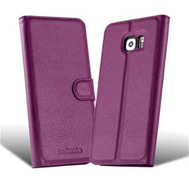 Samsung Galaxy S6 EDGE Deksel Etui Case (lilla)