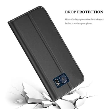 Samsung Galaxy NOTE 5 lommebokdeksel etui (svart)