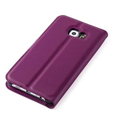 Samsung Galaxy S6 EDGE Deksel Etui Case (lilla)