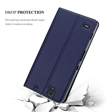 Sony Xperia C4 lommebokdeksel etui (blå)