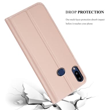 Samsung Galaxy A10s / M01s lommebokdeksel etui (rosa)