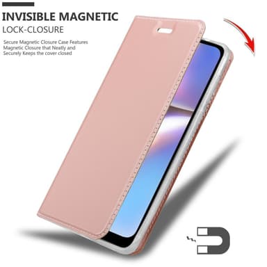 Samsung Galaxy A10s / M01s lommebokdeksel etui (rosa)