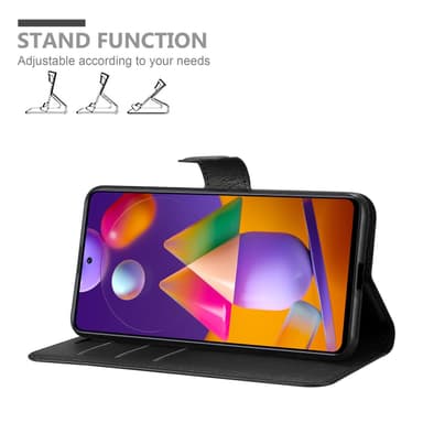 Samsung Galaxy M31s Deksel Etui Case (Svart)