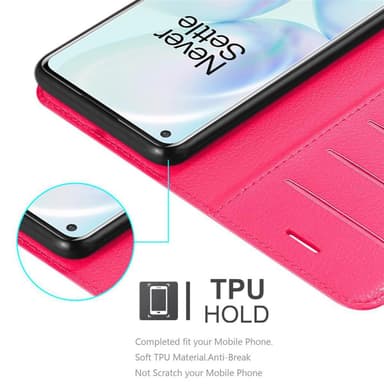 OnePlus 8 Deksel Etui Case (rosa)