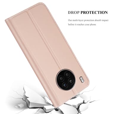 Honor 50 LITE lommebokdeksel etui (rosa)