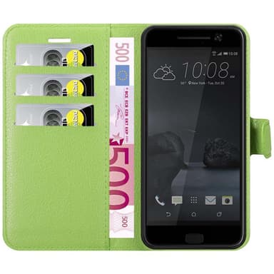HTC ONE M10 Deksel Etui Case (grønn)