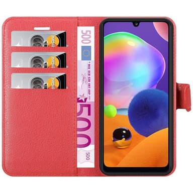 Samsung Galaxy A31 Deksel Etui Case (rød)