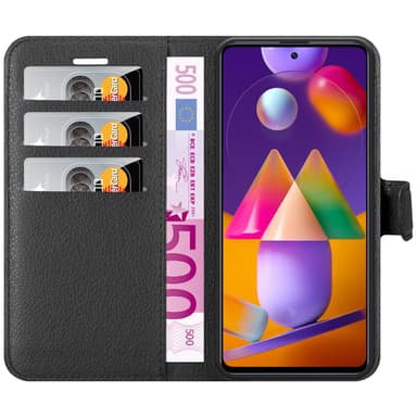 Samsung Galaxy M31s Deksel Etui Case (Svart)