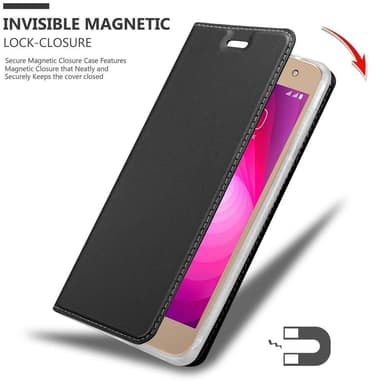 LG X POWER 2 lommebokdeksel etui (svart)