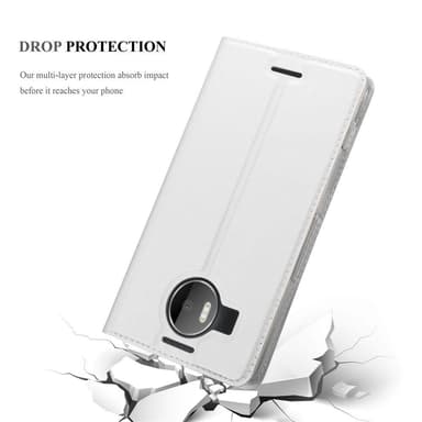 Nokia Lumia 950 XL lommebokdeksel etui (sølv)