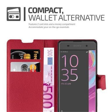 Sony Xperia XA Deksel Etui Case (rød)