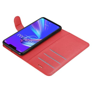 Asus ZenFone MAX M2 Deksel Etui Case (rød)