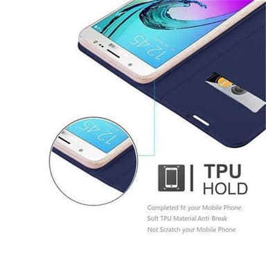 Samsung Galaxy J5 2016 lommebokdeksel etui (blå)