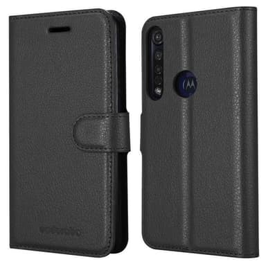 Motorola MOTO G8 PLUS Deksel Etui Case (svart)