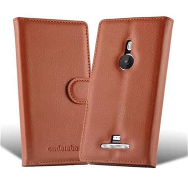 Nokia Lumia 925 Deksel Etui Case (brun)