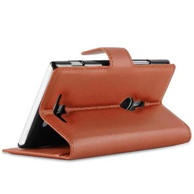 Nokia Lumia 925 Deksel Etui Case (brun)