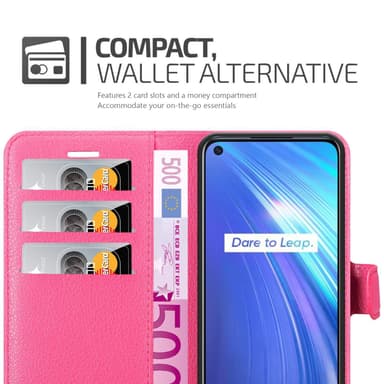 Realme 6 4G / 6s Deksel Etui Case (rosa)
