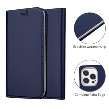 iPhone 13 PRO lommebokdeksel etui (blå)