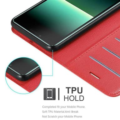 Sony Xperia 10 II Deksel Etui Case (rød)