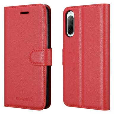 Sony Xperia 10 II Deksel Etui Case (rød)