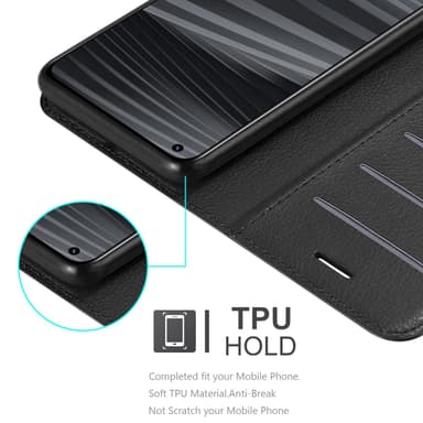 Realme GT 2 PRO Deksel Etui Case (svart)
