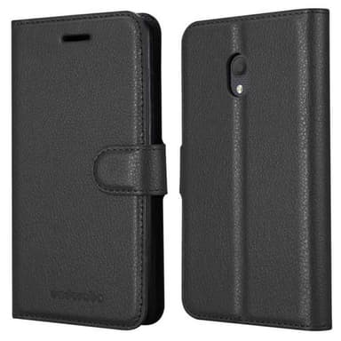 Alcatel 1C 2019 Deksel Etui Case (svart)
