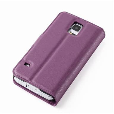 Samsung Galaxy S5 / S5 NEO Deksel Etui Case (lilla)
