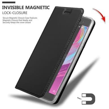 Sony Xperia XA lommebokdeksel etui (svart)