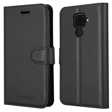 Huawei MATE 30 LITE Deksel Etui Case (svart)