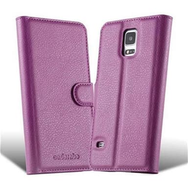 Samsung Galaxy S5 / S5 NEO Deksel Etui Case (lilla)