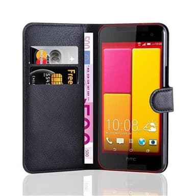 HTC BUTTERFLY 2 Deksel Etui Case (svart)