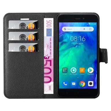 Xiaomi RedMi GO Deksel Etui Case (svart)