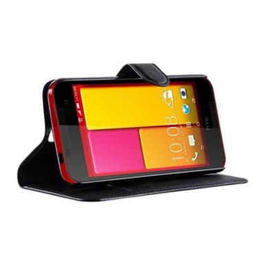 HTC BUTTERFLY 2 Deksel Etui Case (svart)