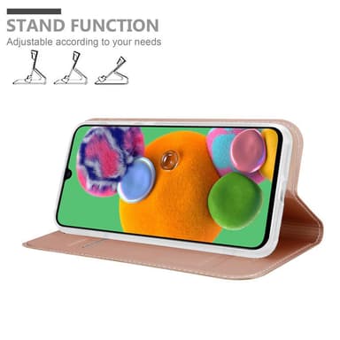 Samsung Galaxy A90 5G lommebokdeksel etui (rosa)