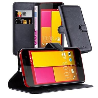 HTC BUTTERFLY 2 Deksel Etui Case (svart)