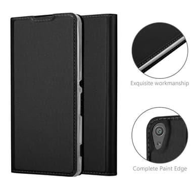 Sony Xperia XA lommebokdeksel etui (svart)