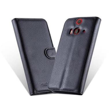 HTC BUTTERFLY 2 Deksel Etui Case (svart)