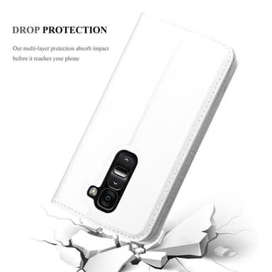 LG G2 MINI lommebokdeksel etui (sølv)