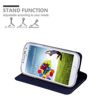 Samsung Galaxy S4 lommebokdeksel etui (blå)