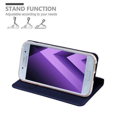 Samsung Galaxy A5 2017 lommebokdeksel etui (blå)