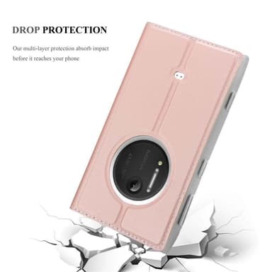 Nokia Lumia 1020 lommebokdeksel etui (rosa)