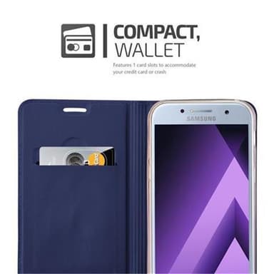 Samsung Galaxy A5 2017 lommebokdeksel etui (blå)